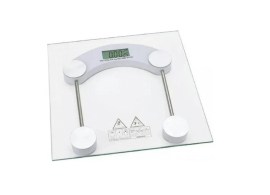Balança Digital Vidro Temperado Quadrada - Até 180 Kg